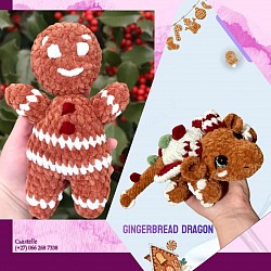 GINGERBREAD MAN GINGERBREAD DRAGON