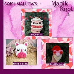 sqishmallows crocheted toys crochet