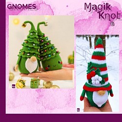 Gnome crochet christmas