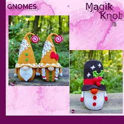 Gnome crochet christmas